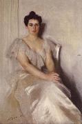 Anders Zorn Mrs Frances Cleveland oil painting on canvas